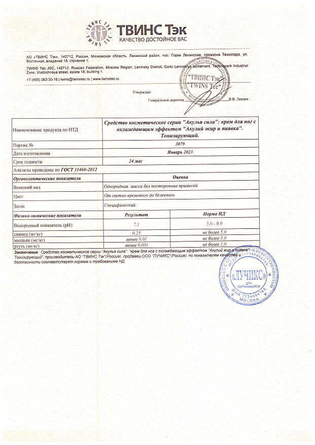 Паспорт №012023